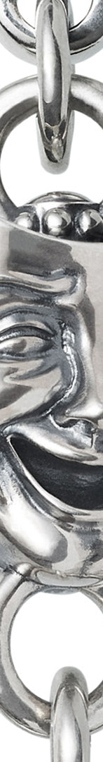Drama Mask Key Ring