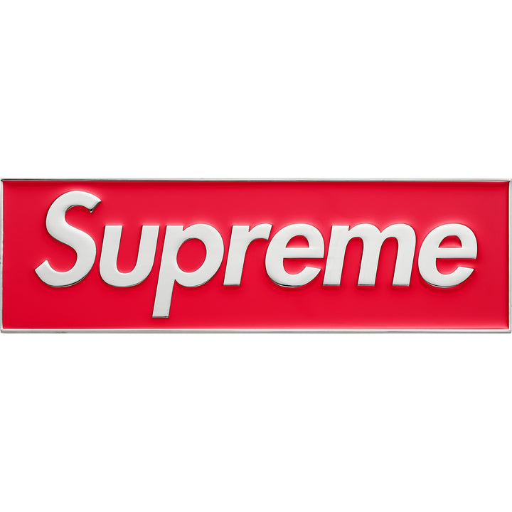 Box Logo Car Emblem - Shop - Supreme