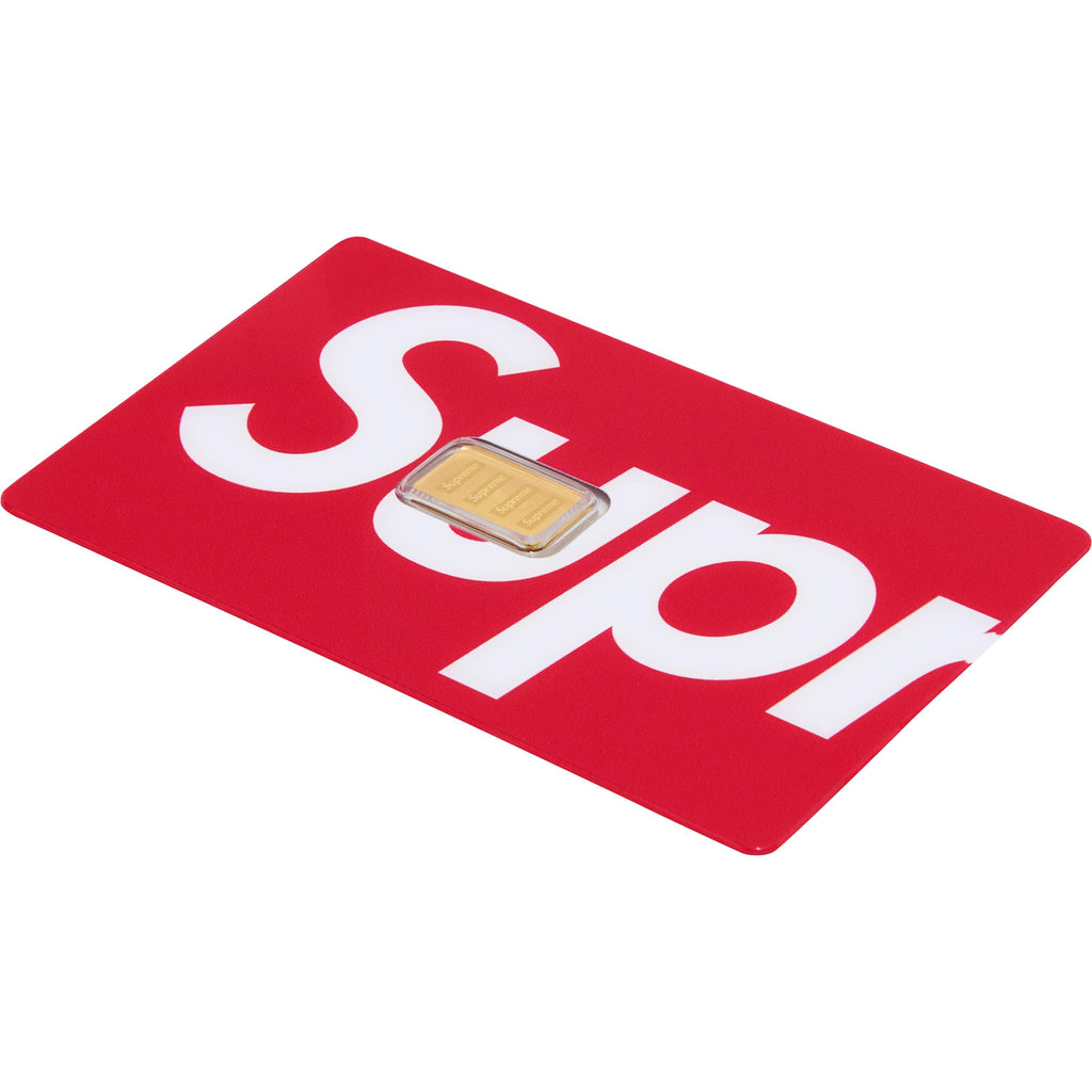 Supreme®/PAMP Suisse 1 g Gold Bar