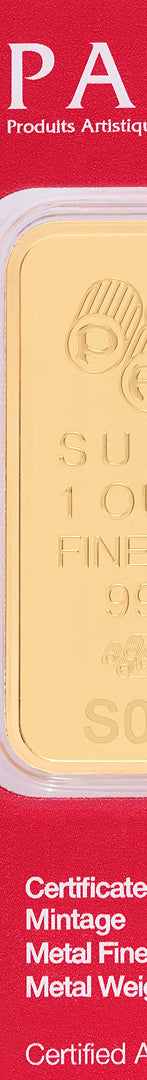 Supreme®/PAMP Suisse 1 oz. Gold Bar