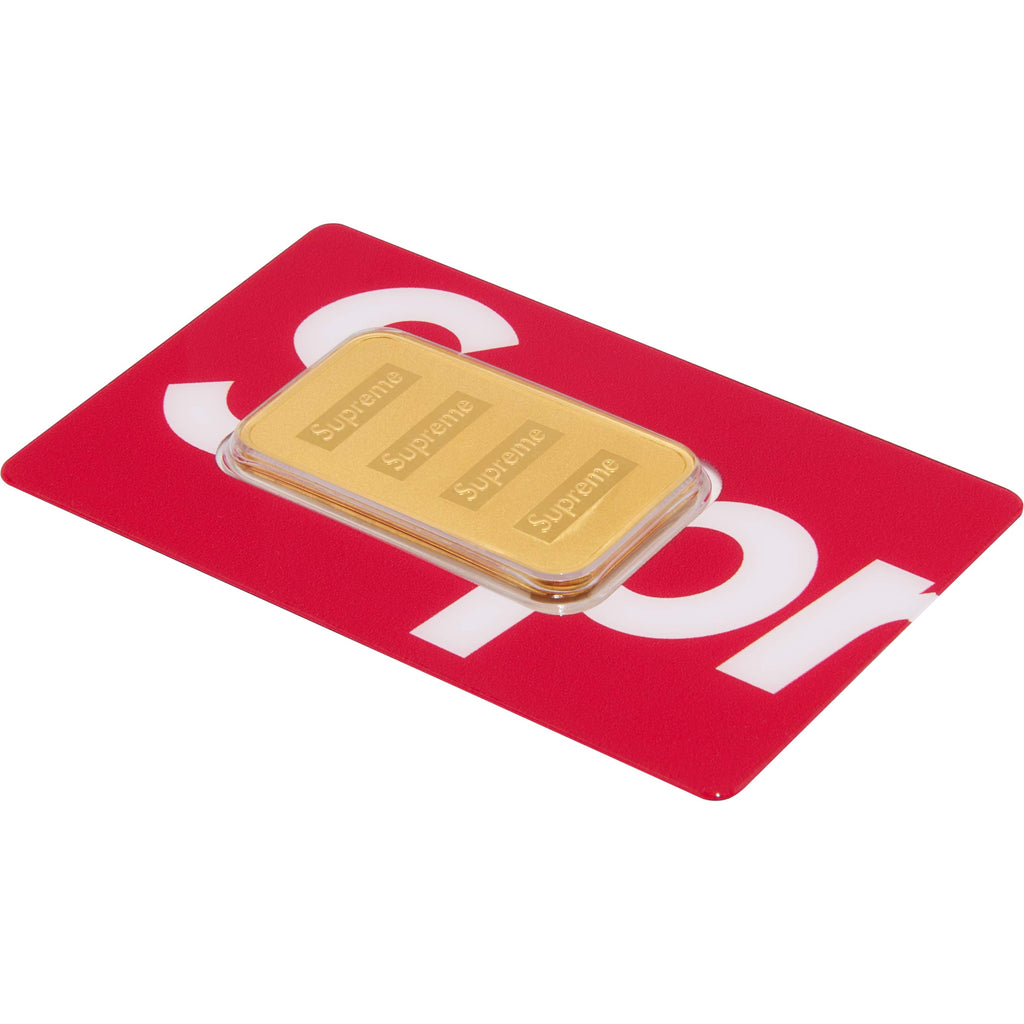 Supreme®/PAMP Suisse 1 oz. Gold Bar