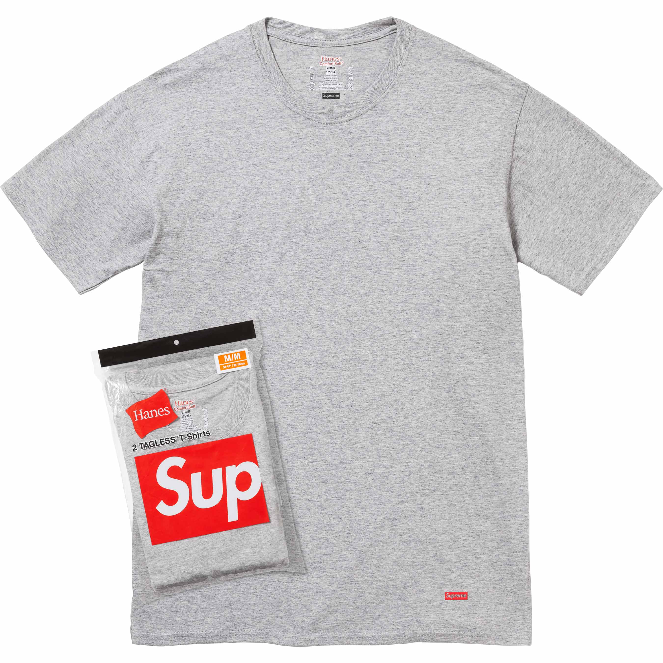 Supreme®/Hanes® Tagless Tees (2 Pack) - Shop - Supreme