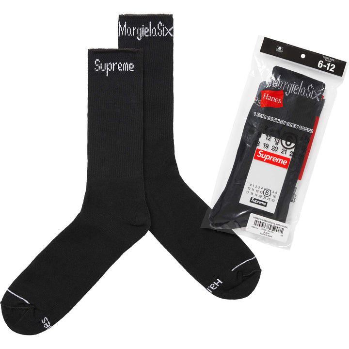 Supreme®/MM6 Maison Margiela/Hanes® Crew Socks (1 Pack