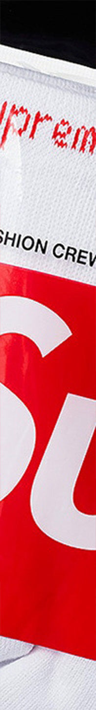 Supreme®/Hanes® Crew Socks (4 Pack) - Image 2