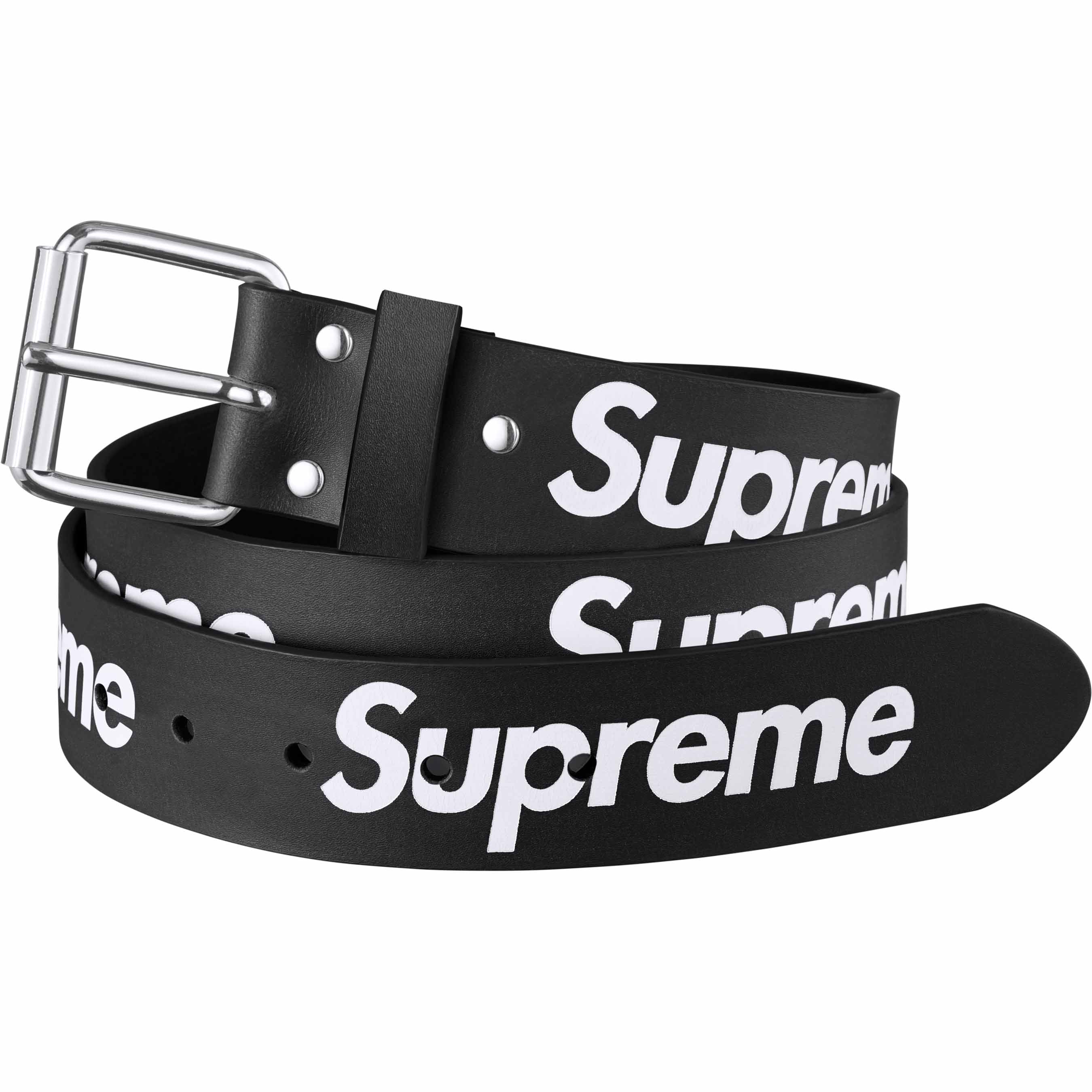 小物（新品・未使用品）Supreme Repeat Leather Belt