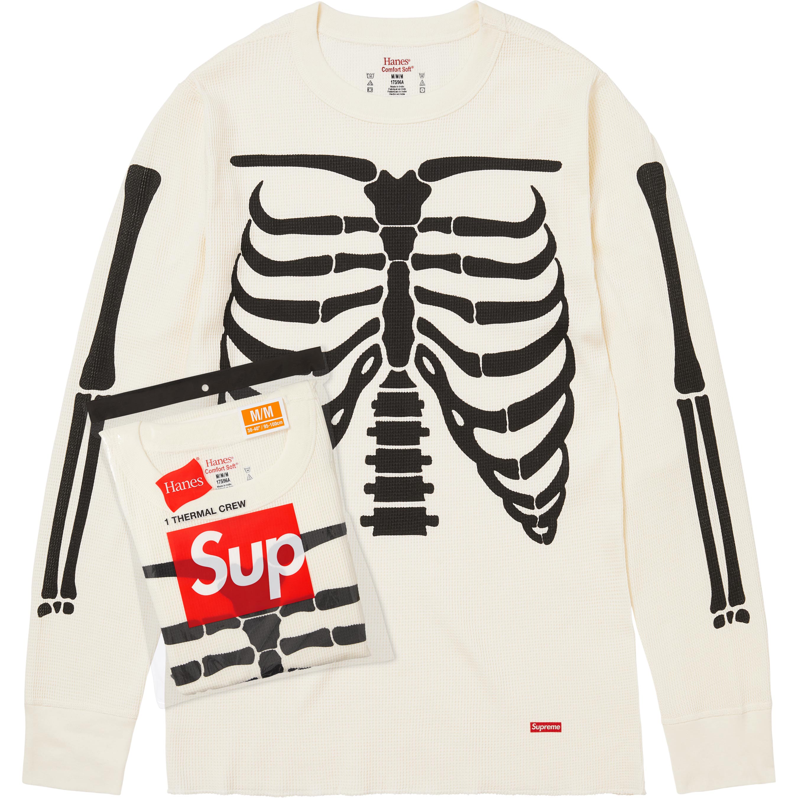 Supreme®/Hanes® Bones Thermal Crew (1 Pack) - Shop - Supreme