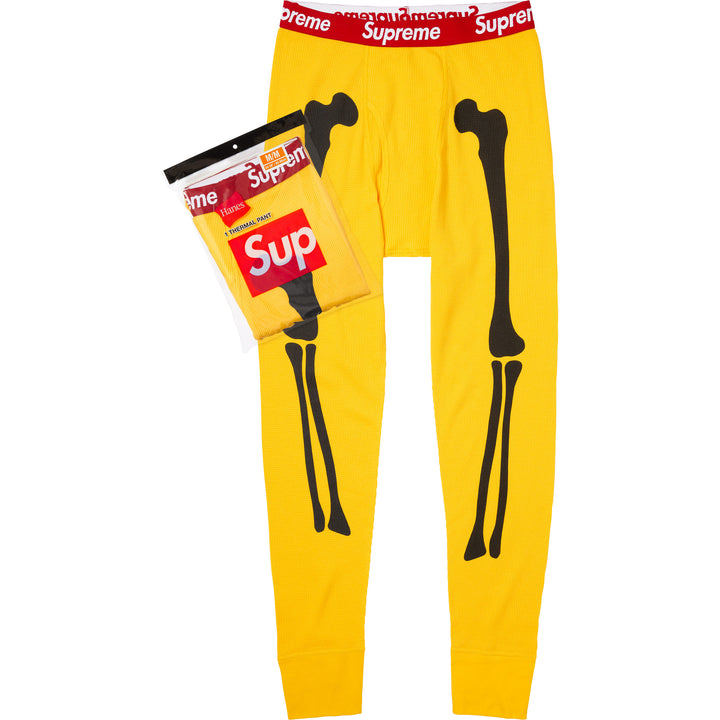 supreme × Hanes bornThermal Supreme®/Hanes® Bones Thermal Pant (1 Pack) - Shop - Supreme