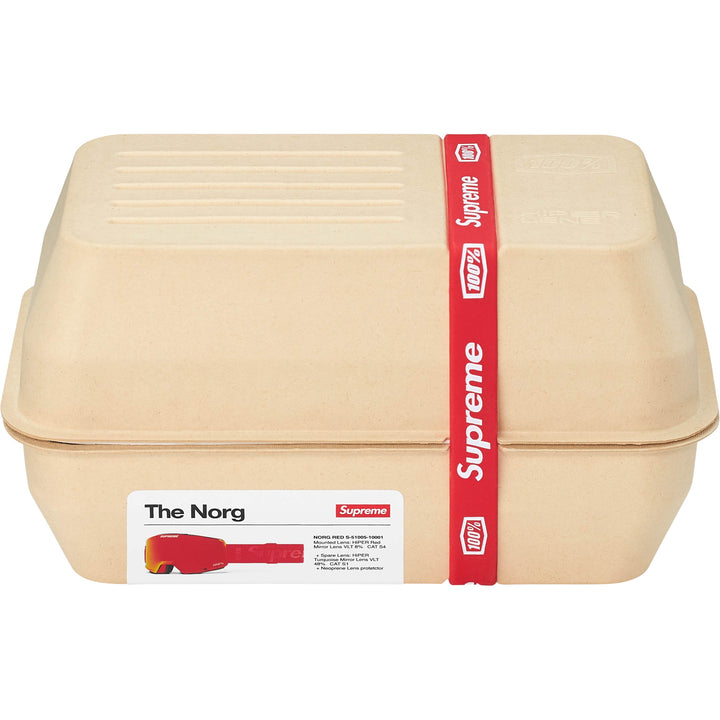 新品未使用】Supreme100% NORG Goggles RED Supreme®/100% NORG