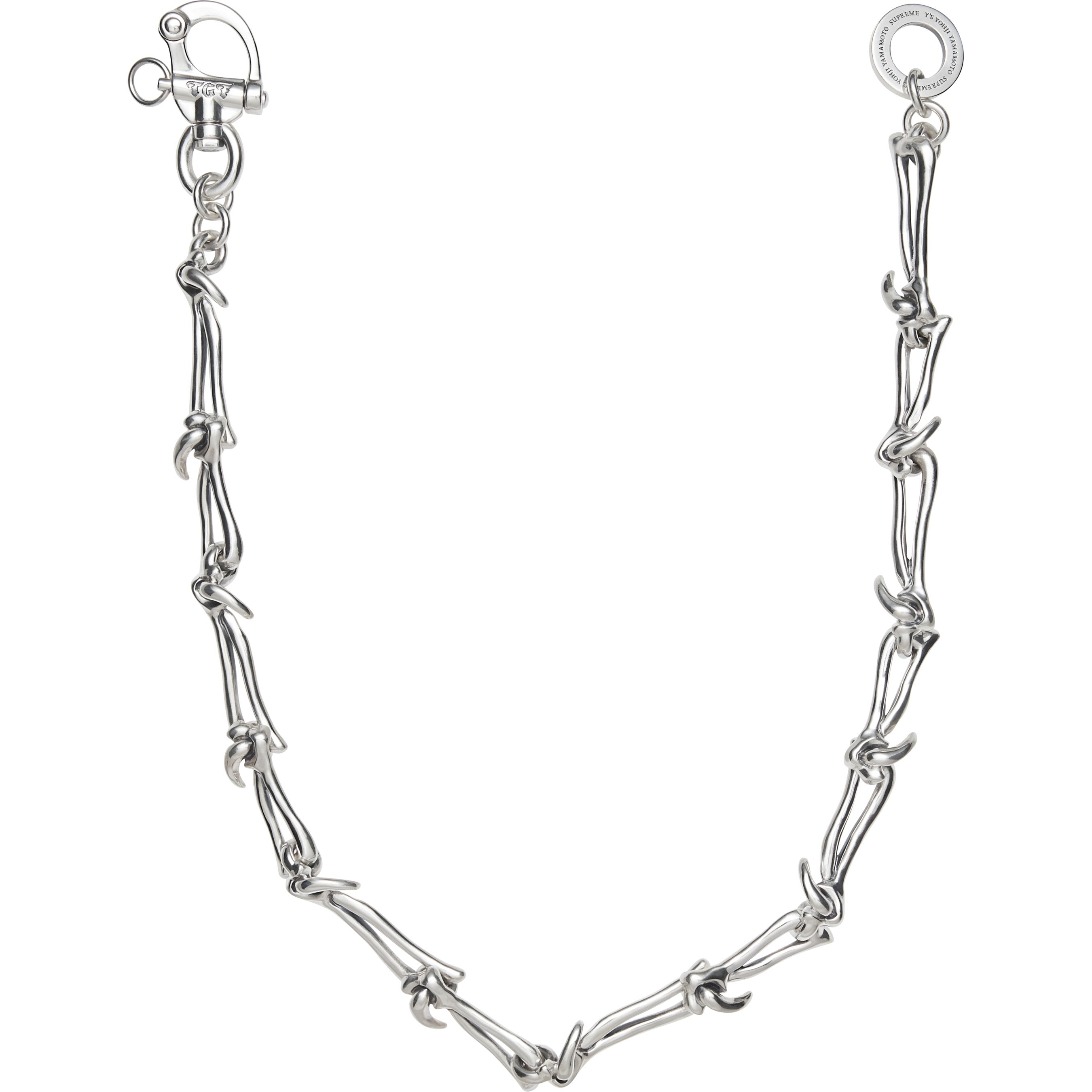 Supreme®/Y's Silver Wallet Chain - Shop - Supreme