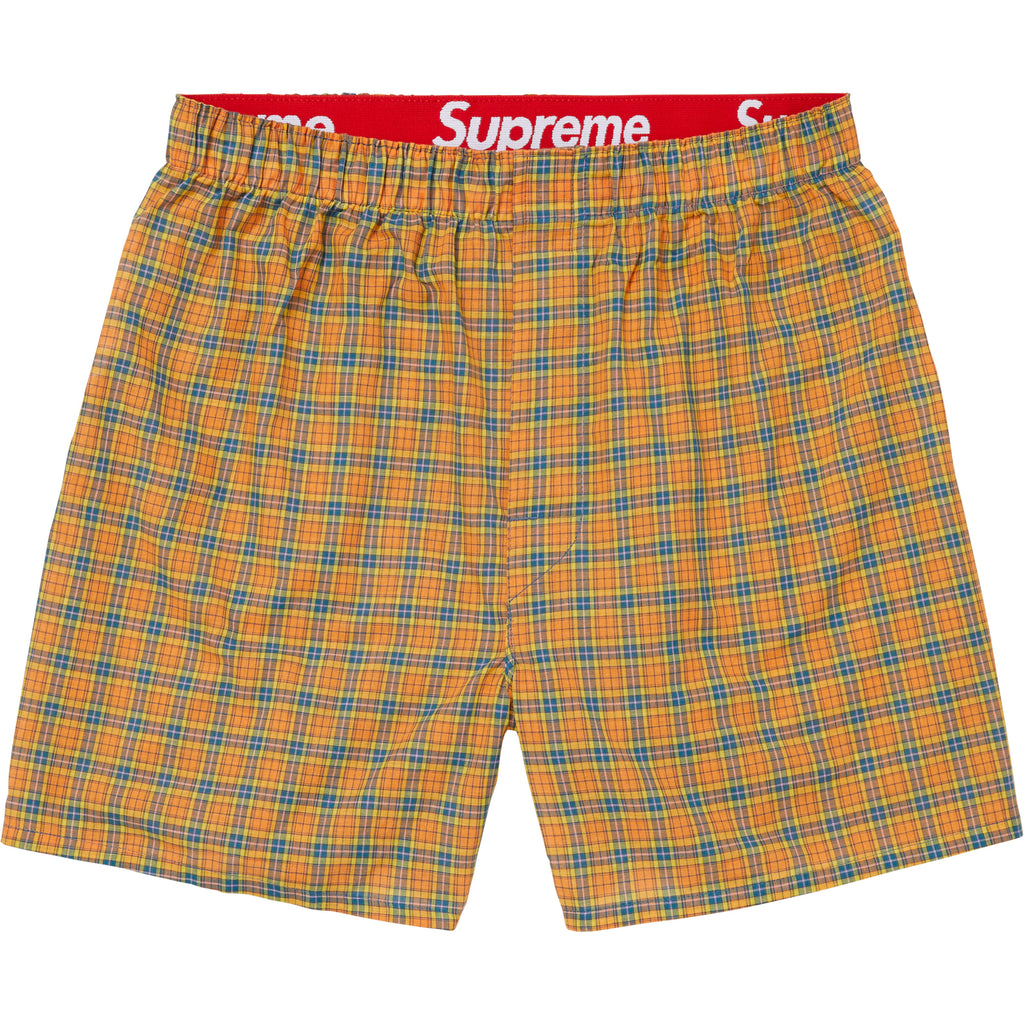 Supreme®/Hanes® Plaid Boxers (4 Pack) - Shop - Supreme