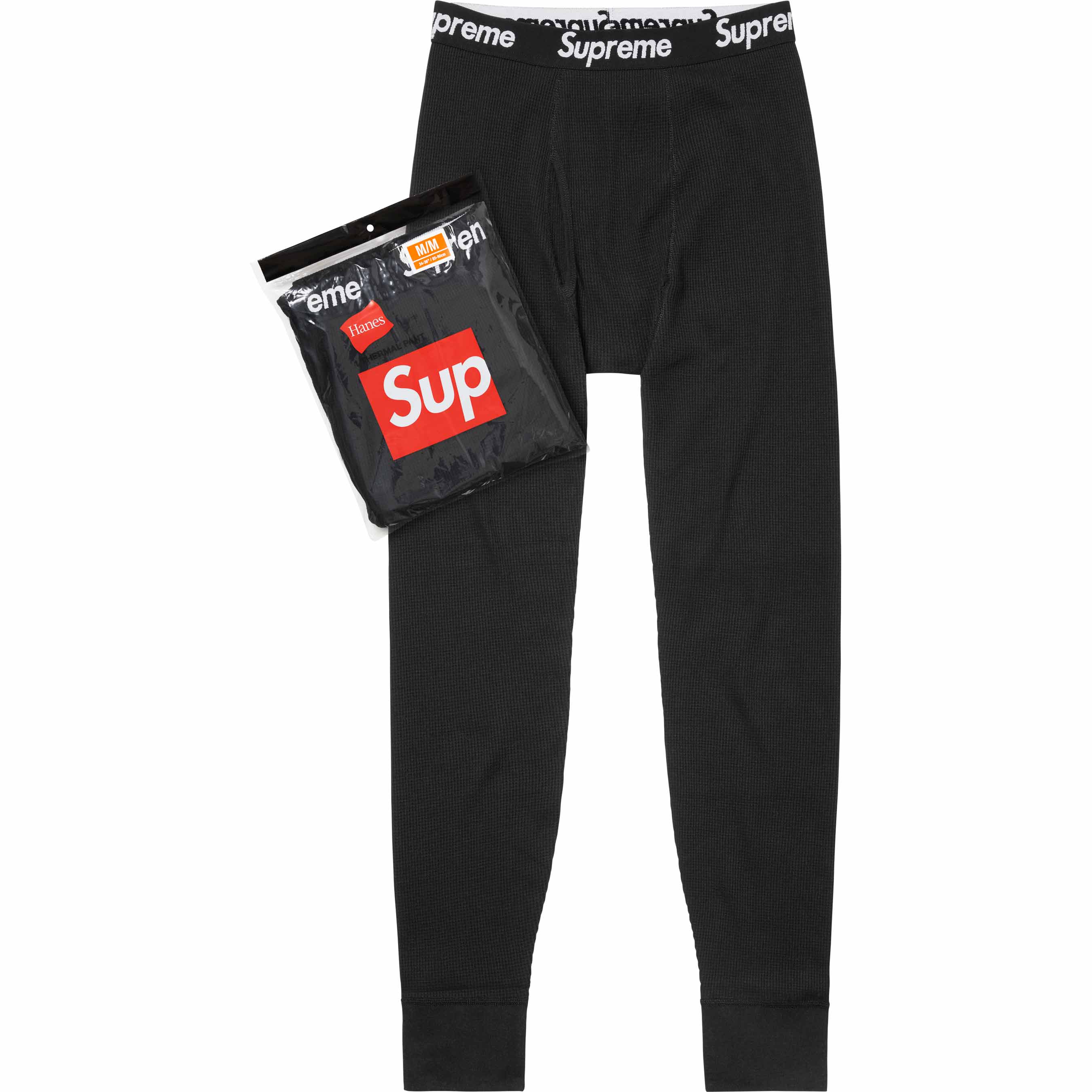 レッグウェア Supreme Hanes BonesThermal Pant Black/S Supreme®/Hanes® Thermal Pant (1 Pack) - Shop - Supreme