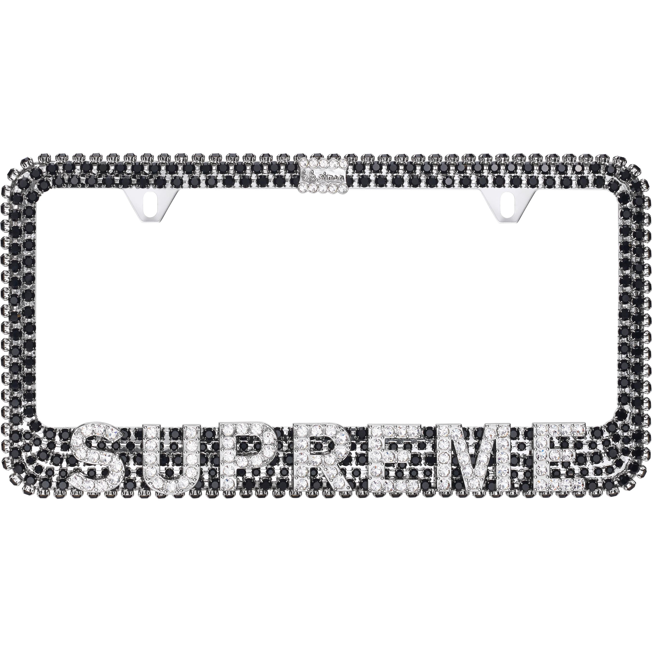 SHANE BOWDEN ルイ・ヴィトン　Supreme ポスターフレーム Supreme®/b.b. Simon® License Plate Frame - Shop - Supreme