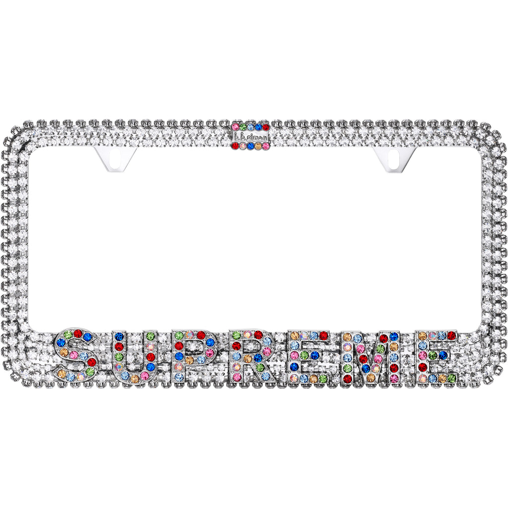 Supreme®/b.b. Simon® License Plate Frame