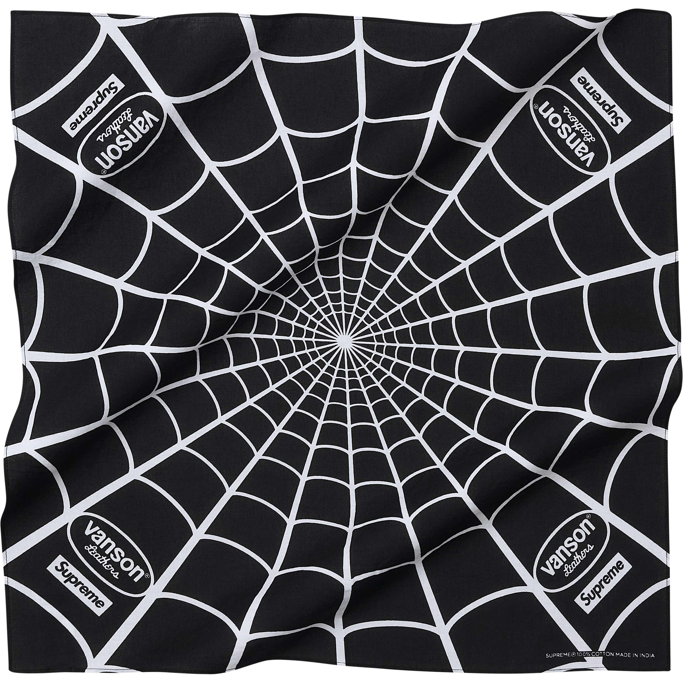 Supreme®/Vanson Leathers® Spider-Man Bandana - Shop - Supreme