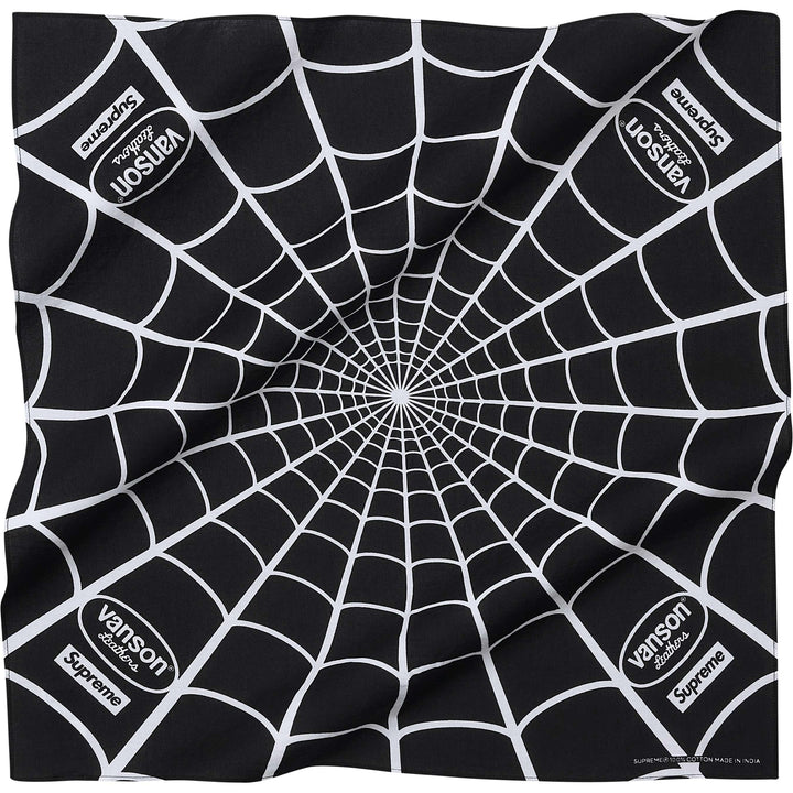 Bandana Spider-Man Leathers® Supreme®/Vanson シュプリーム　バンダナ - Supreme - Shop 帽子