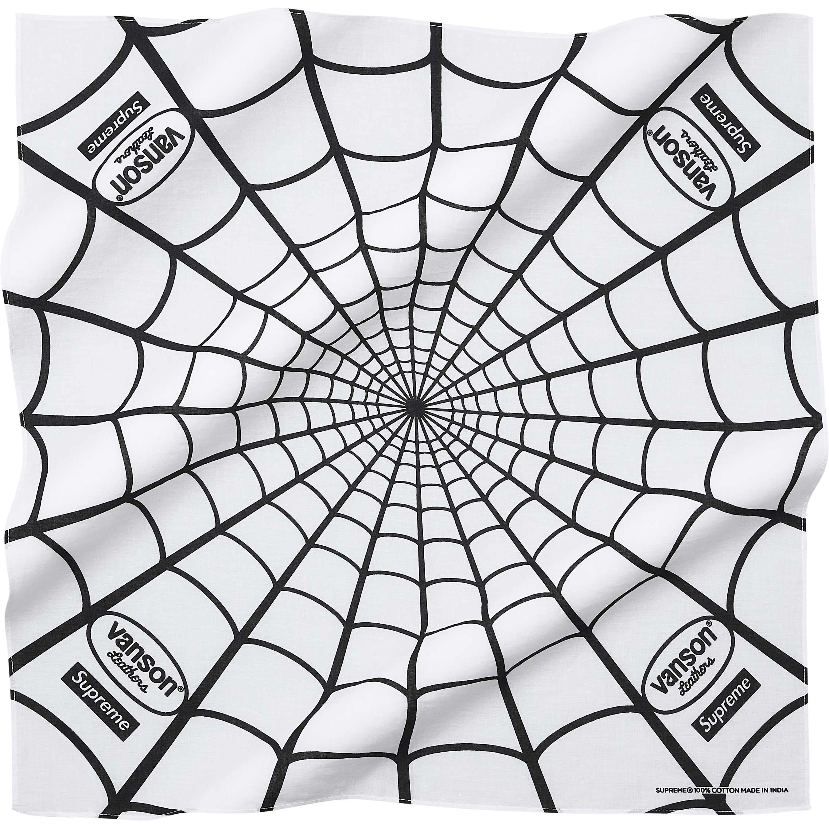 小物 Supreme VansonLeathers SpiderMan Bandana Supreme®/Vanson Leathers® Spider-Man Bandana - Shop - Supreme