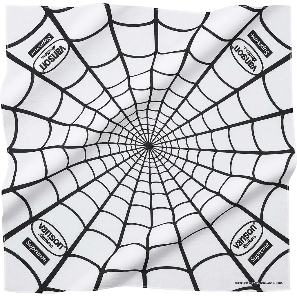 Supreme®/Vanson Leathers® Spider-Man Bandana - Shop - Supreme