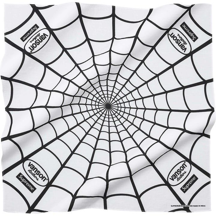 Supreme Vanson Spider-Man Bandana ブラック Supreme®/Vanson Leathers® Spider-Man Bandana - Shop - Supreme