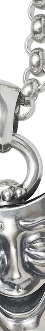 Drama Masks Pendant