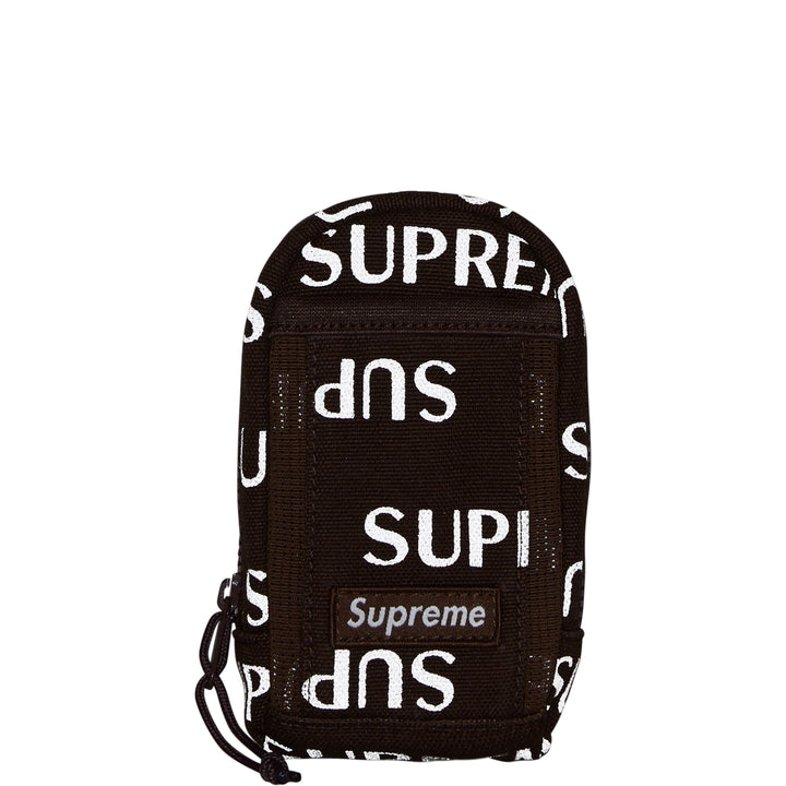 極美品 24AW Supreme Woven Large Pouch Black Neck Pouch - Shop - Supreme