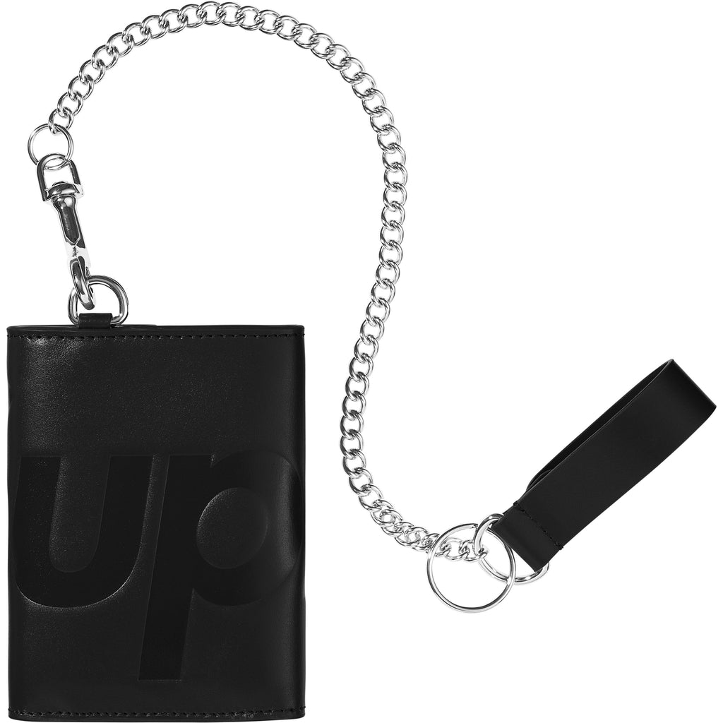 Supreme Leather Chain Wallet Black 新品 Leather Chain Wallet - Shop - Supreme