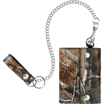 Leather Chain Wallet