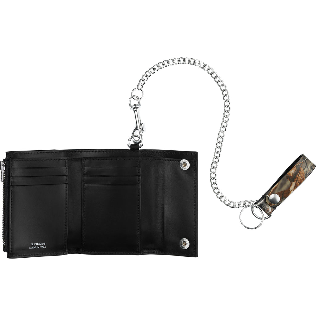 ゆ*う様 【Supreme】Leather Chain Wallet Camo Leather Chain Wallet - Shop - Supreme