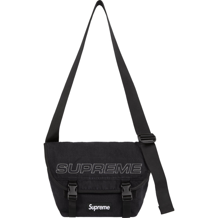 Denim Messenger Bag