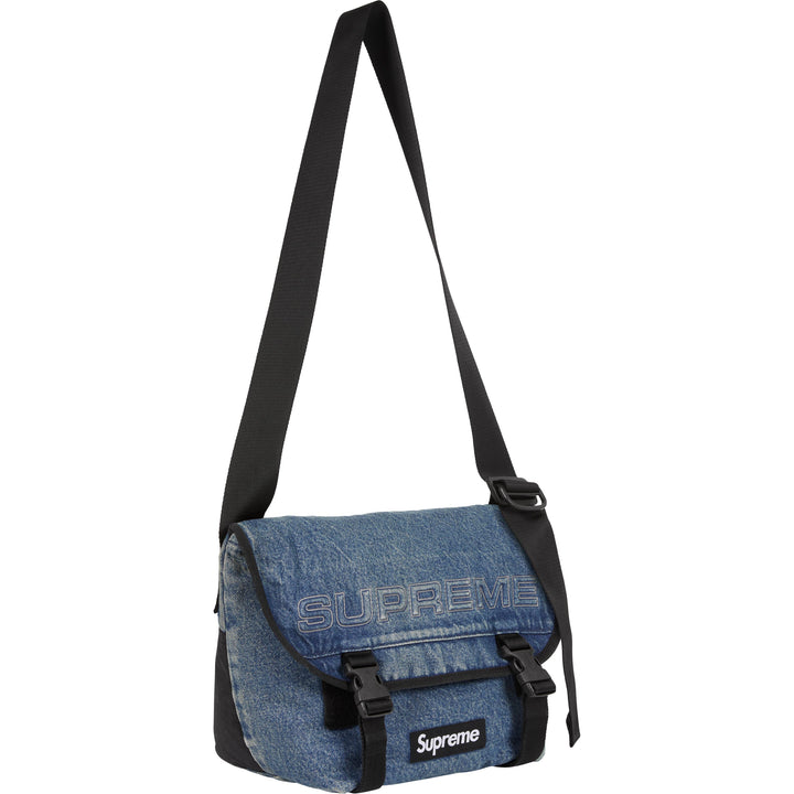 Denim Messenger Bag