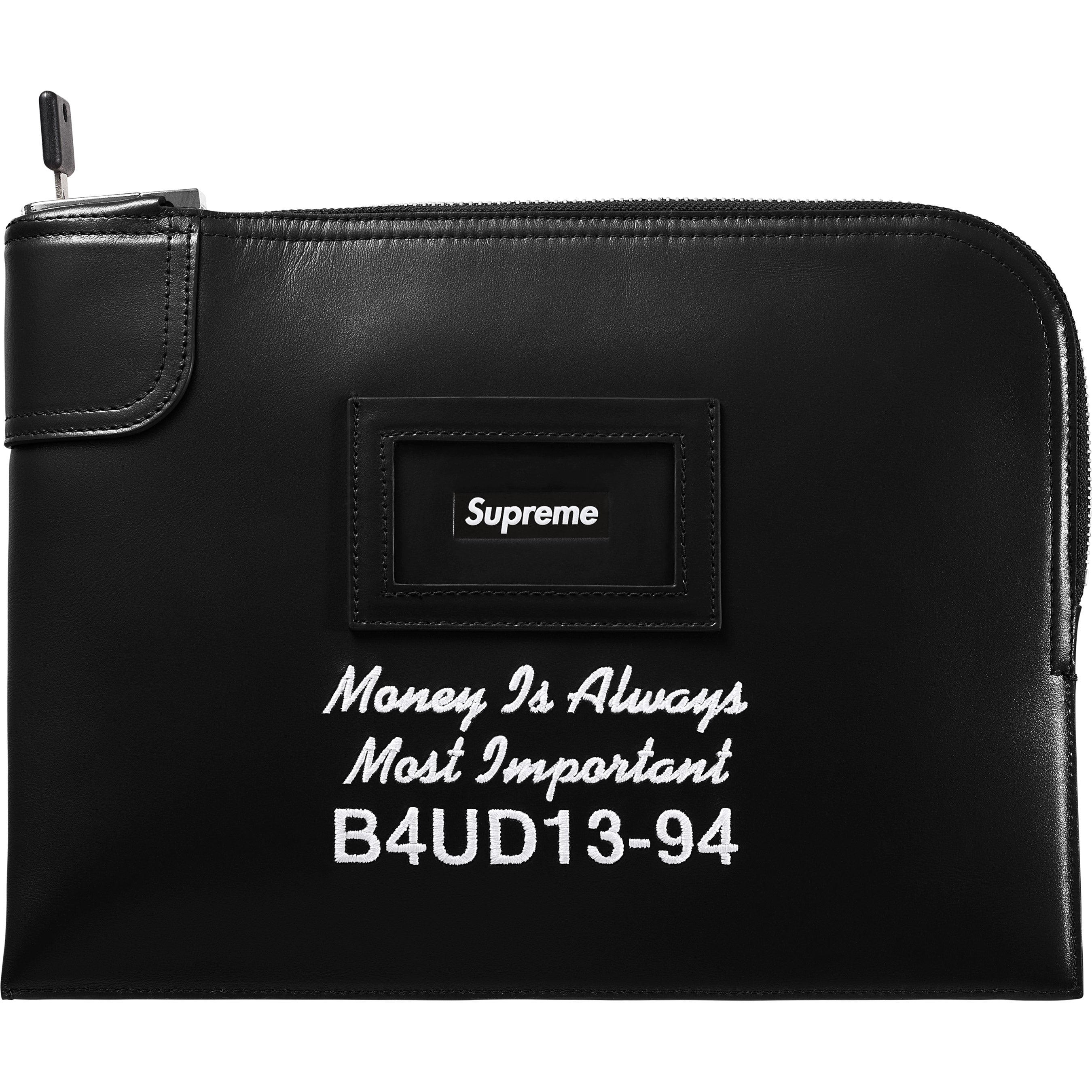アイドル Supreme Leather Money Bag Leather Money Bag - Shop - Supreme