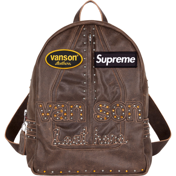 Supreme®/Vanson Leathers®/b.b. Simon Backpack - Shop - Supreme