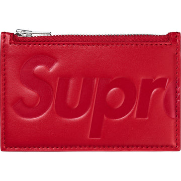 Leather Zip Card Holder