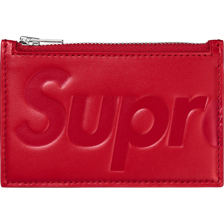 Leather Zip Card Holder