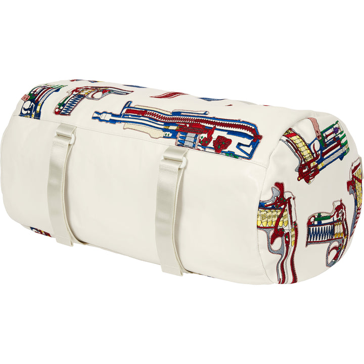 Guns Embroidered Leather Duffle Bag - Shop - Supreme