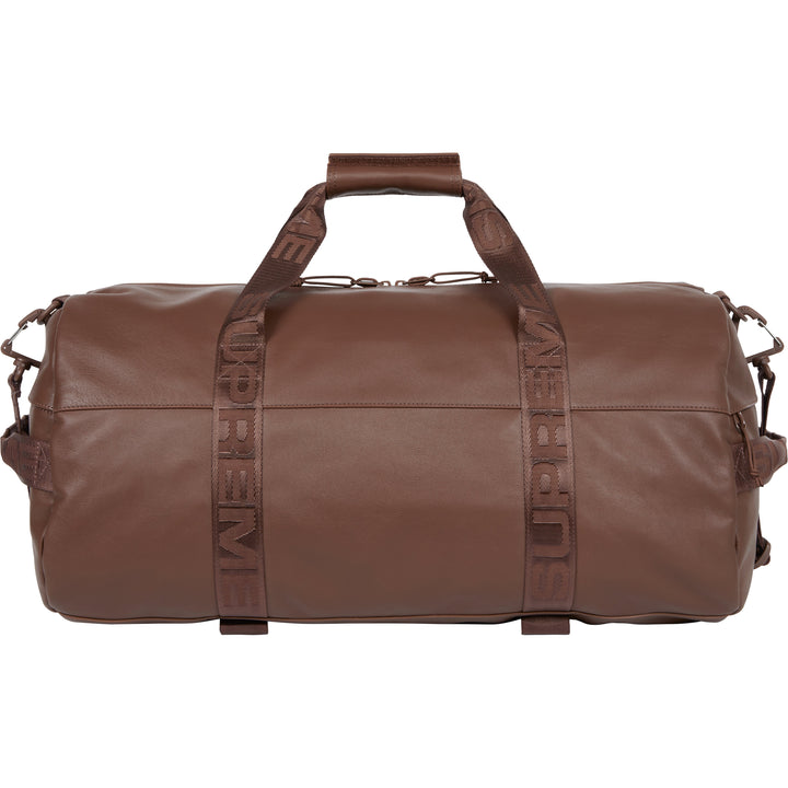 Supreme duffle bag tan sale