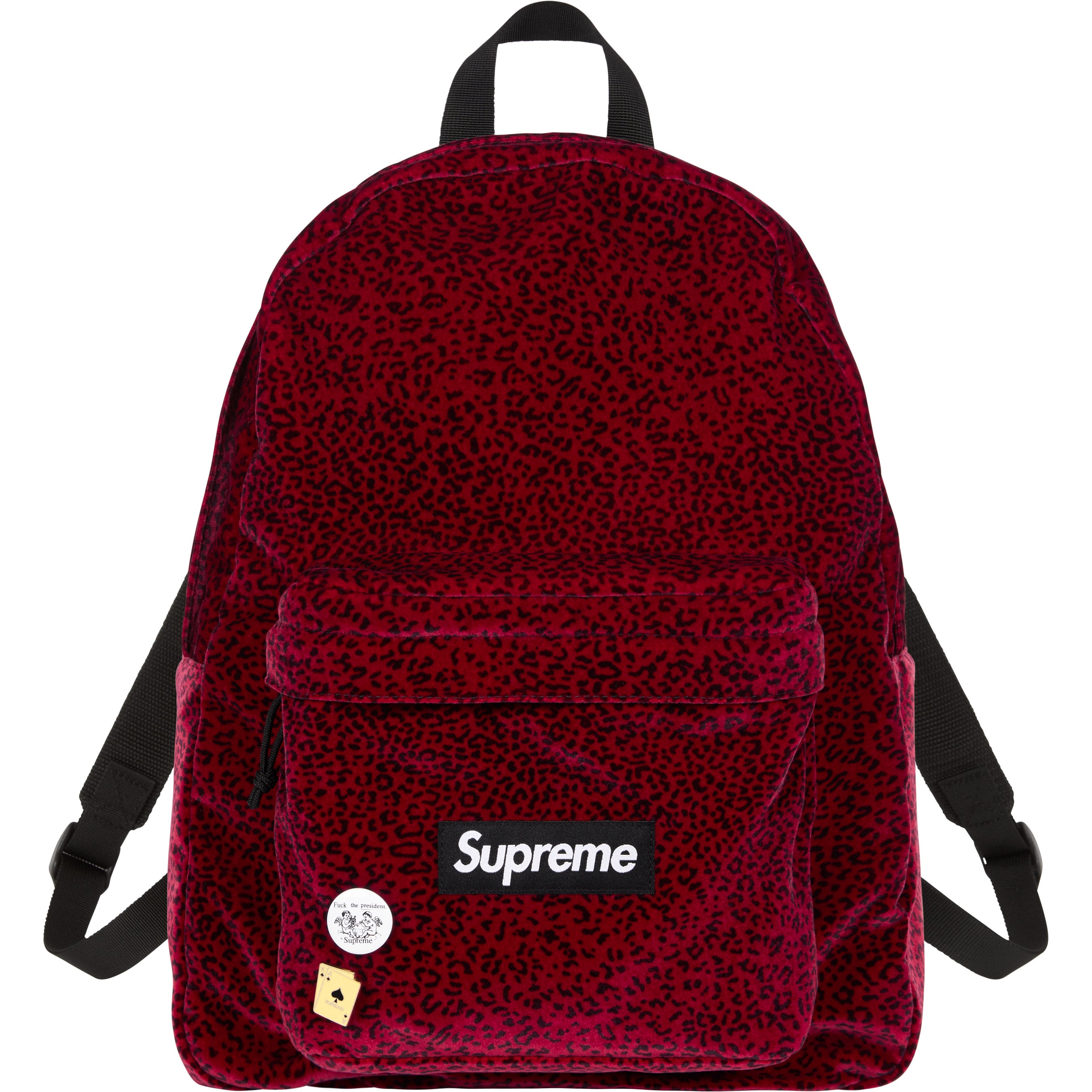 Supreme Velvet Backpack \