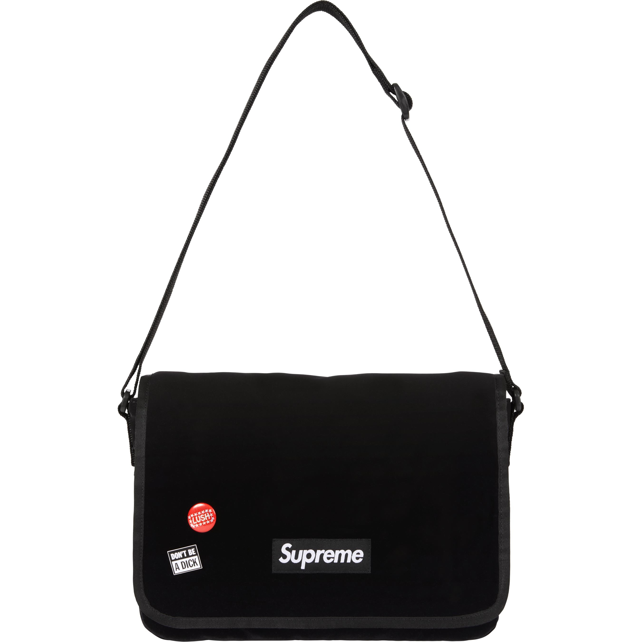 Supreme 2022ss Small Messenger Bag ショルダー Velvet Small Messenger Bag - Shop - Supreme