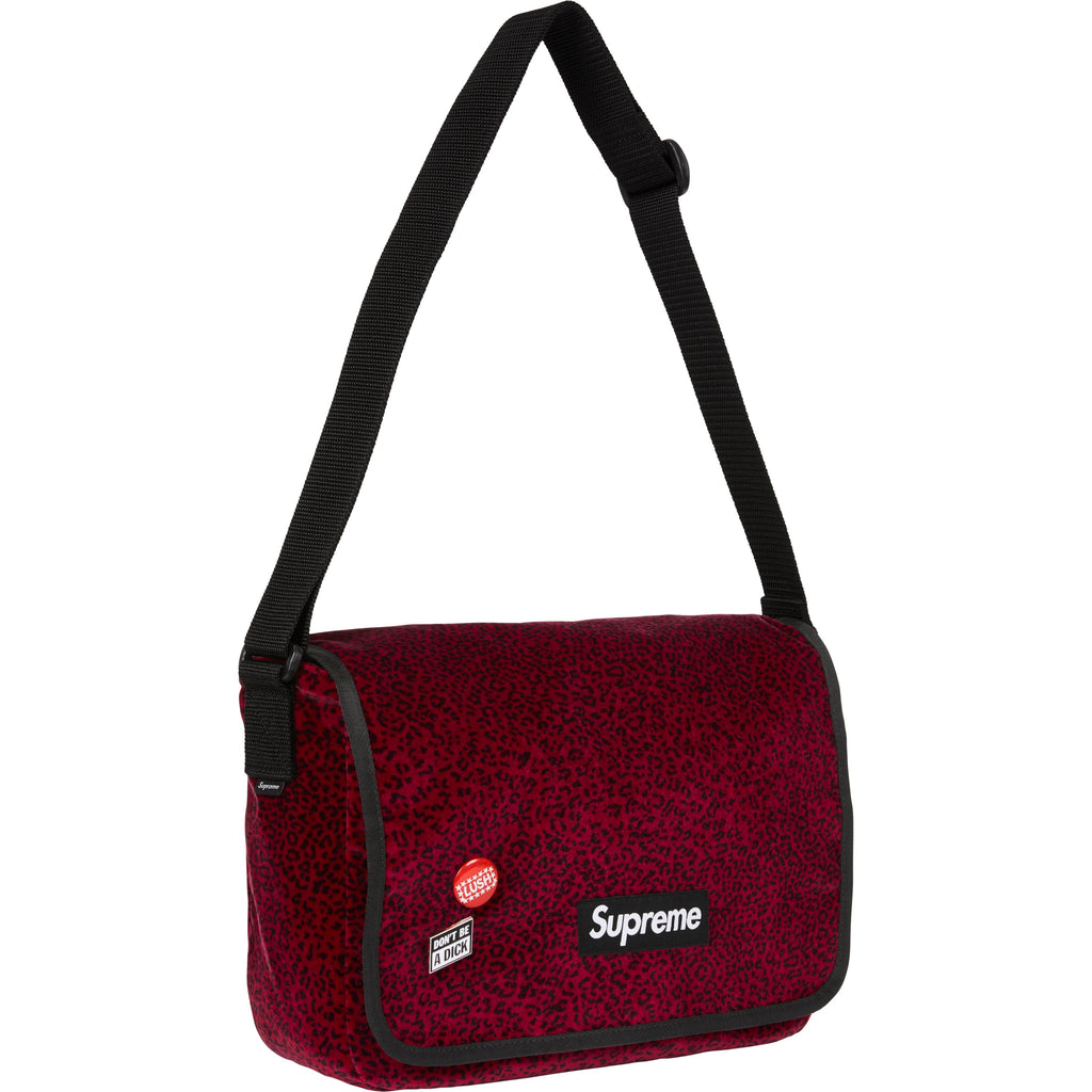 Supreme Velvet Small Messenger Bag ブラック Velvet Mini Pouch - Shop - Supreme
