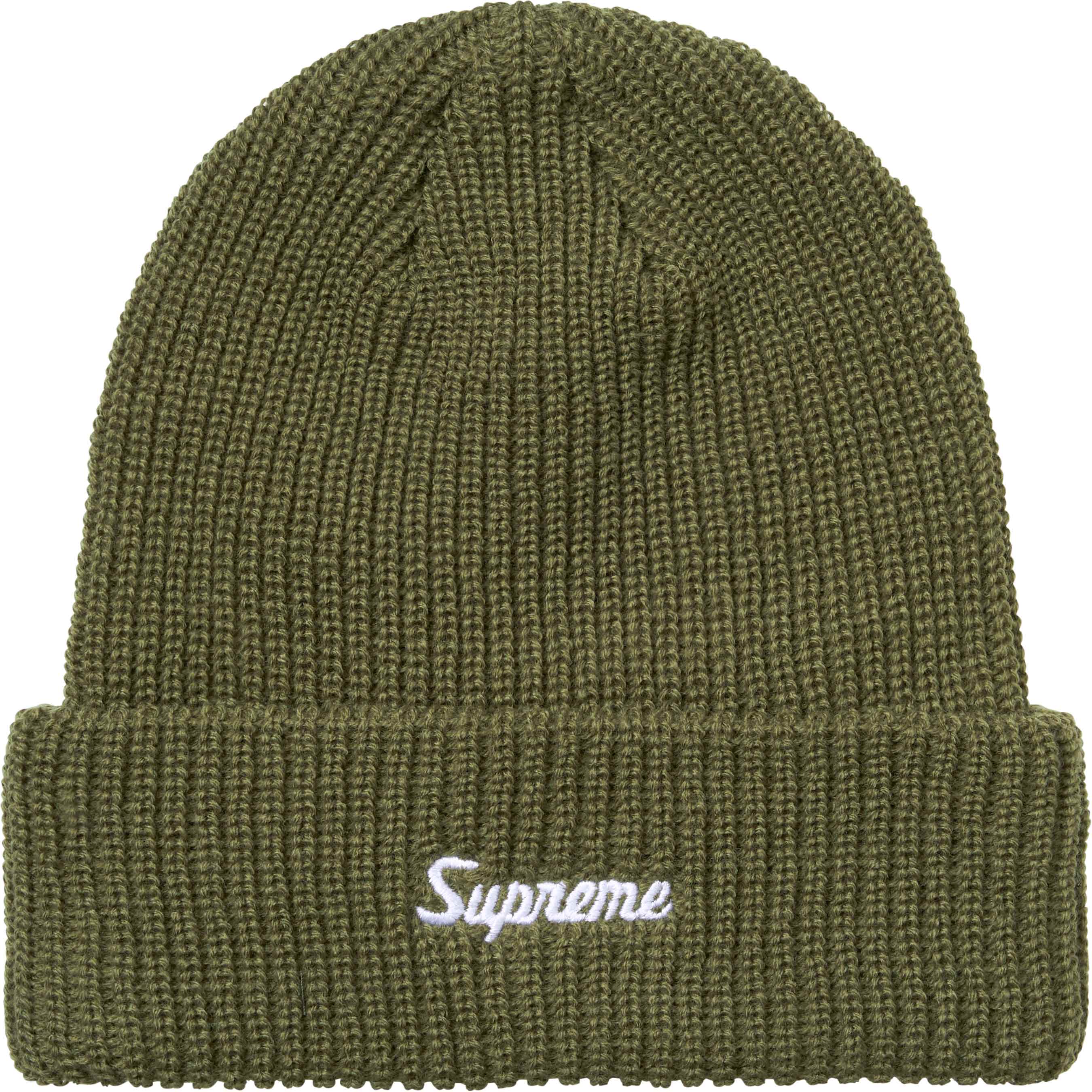 希少 Supreme Loose Gauge Beanie 緑 Loose Gauge Beanie - Shop - Supreme