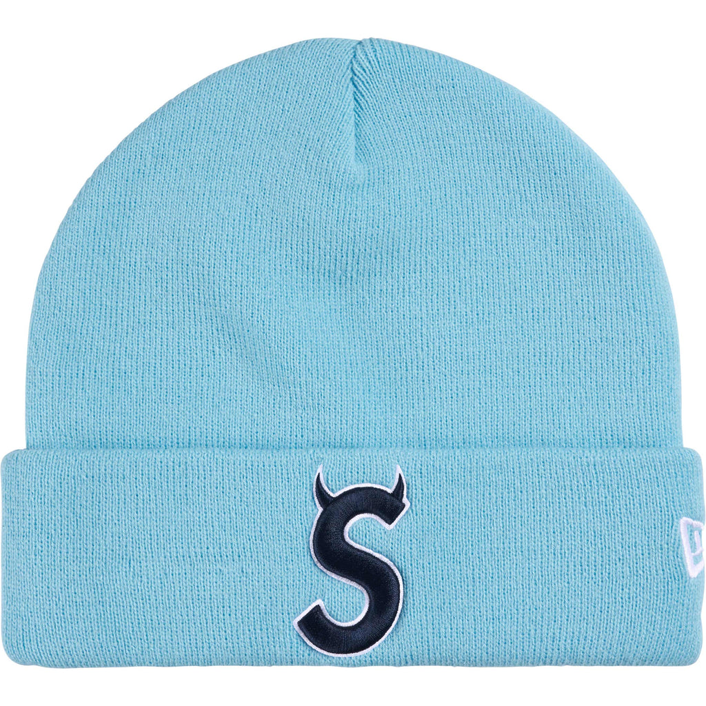 美品　Supreme　New Era　S Logo ツノ　Beanie　ブラック New Era® Devil S Logo Beanie - Shop - Supreme