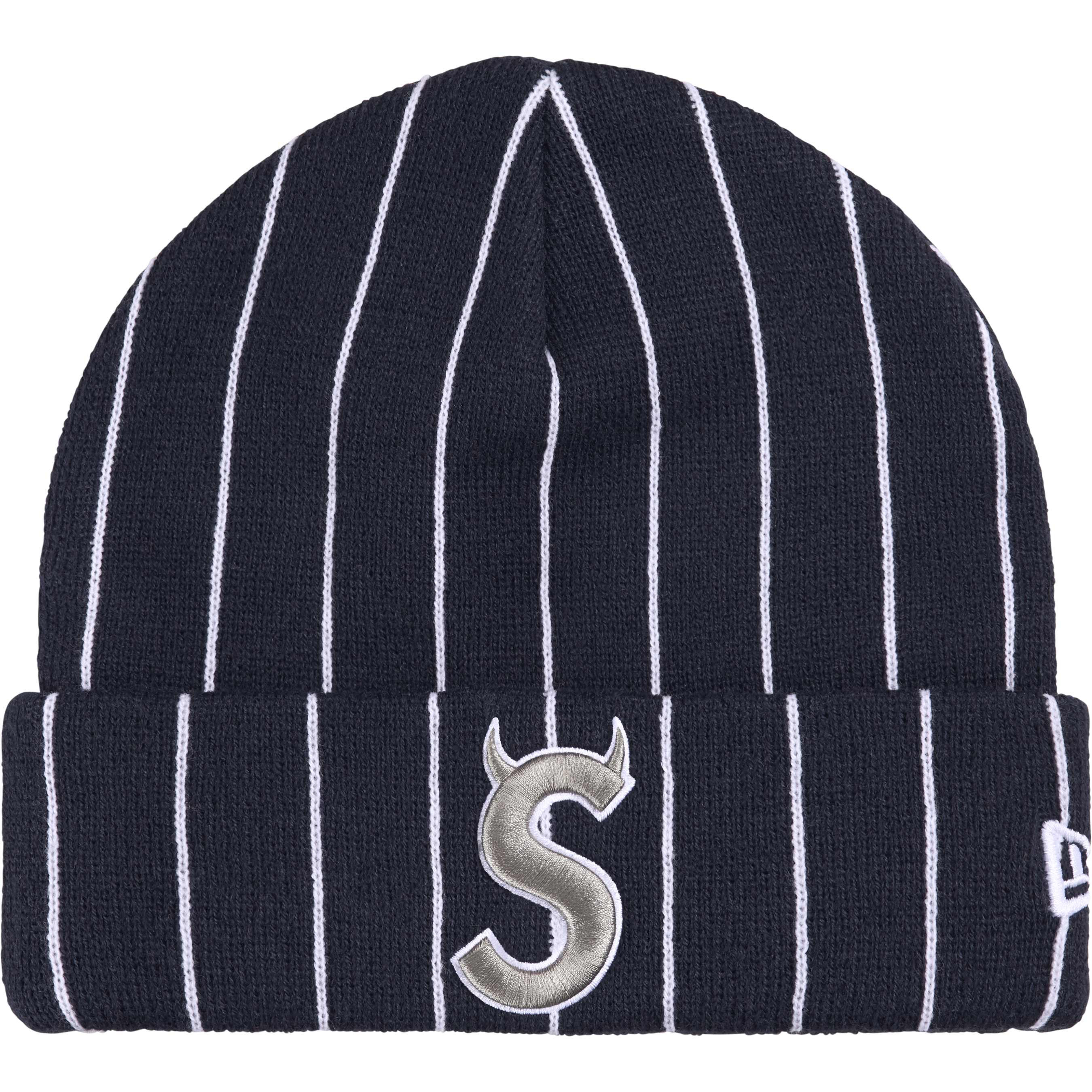 Supreme New Era S Logo Beanie (SS23) Black