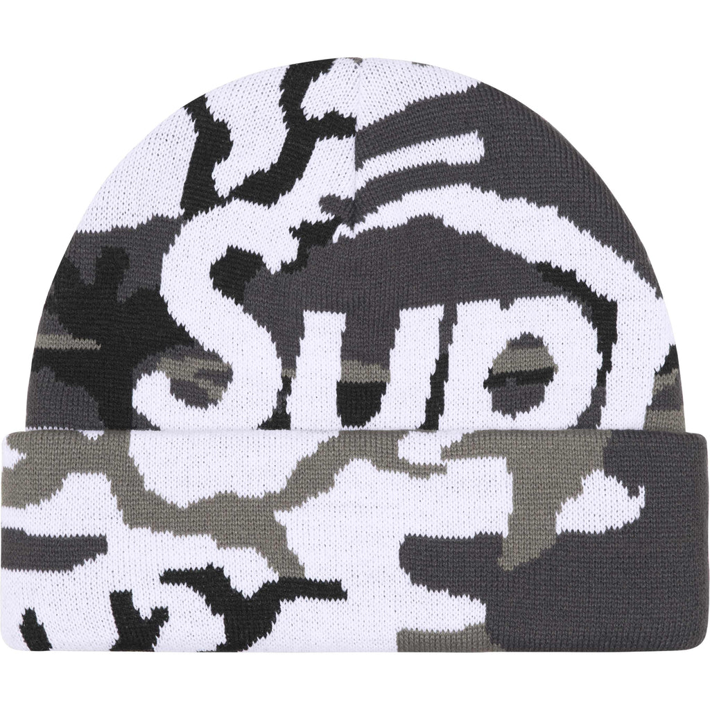 Camo Big Logo Beanie