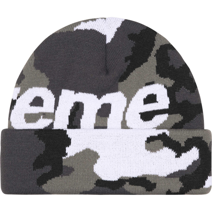 Camo Big Logo Beanie - Shop - Supreme