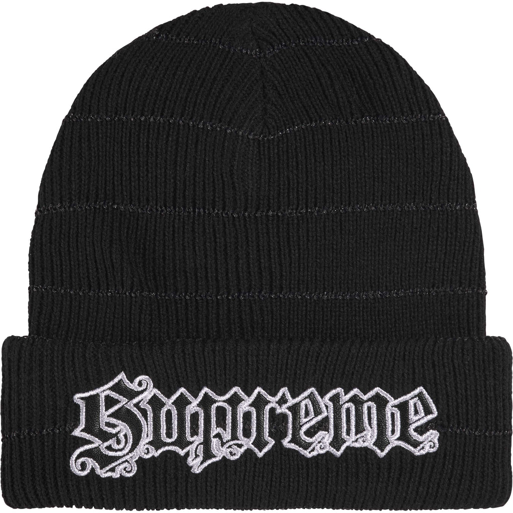 Metallic Stripe Beanie - Shop - Supreme