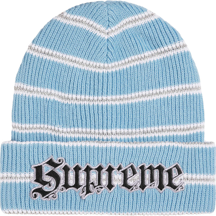 Metallic Stripe Beanie - Shop - Supreme