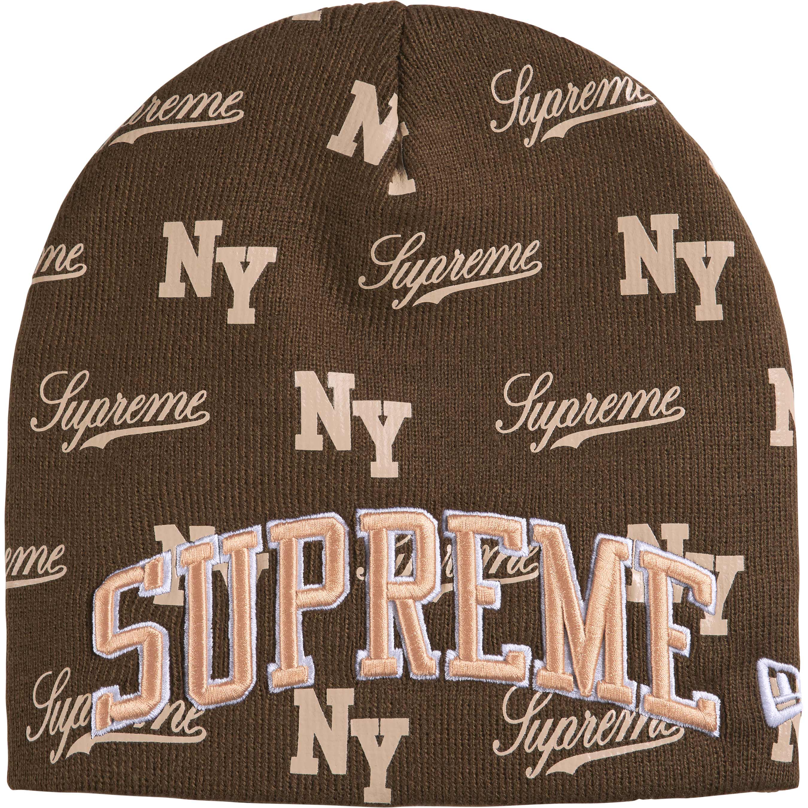New Era® Monogram Beanie - Shop - Supreme