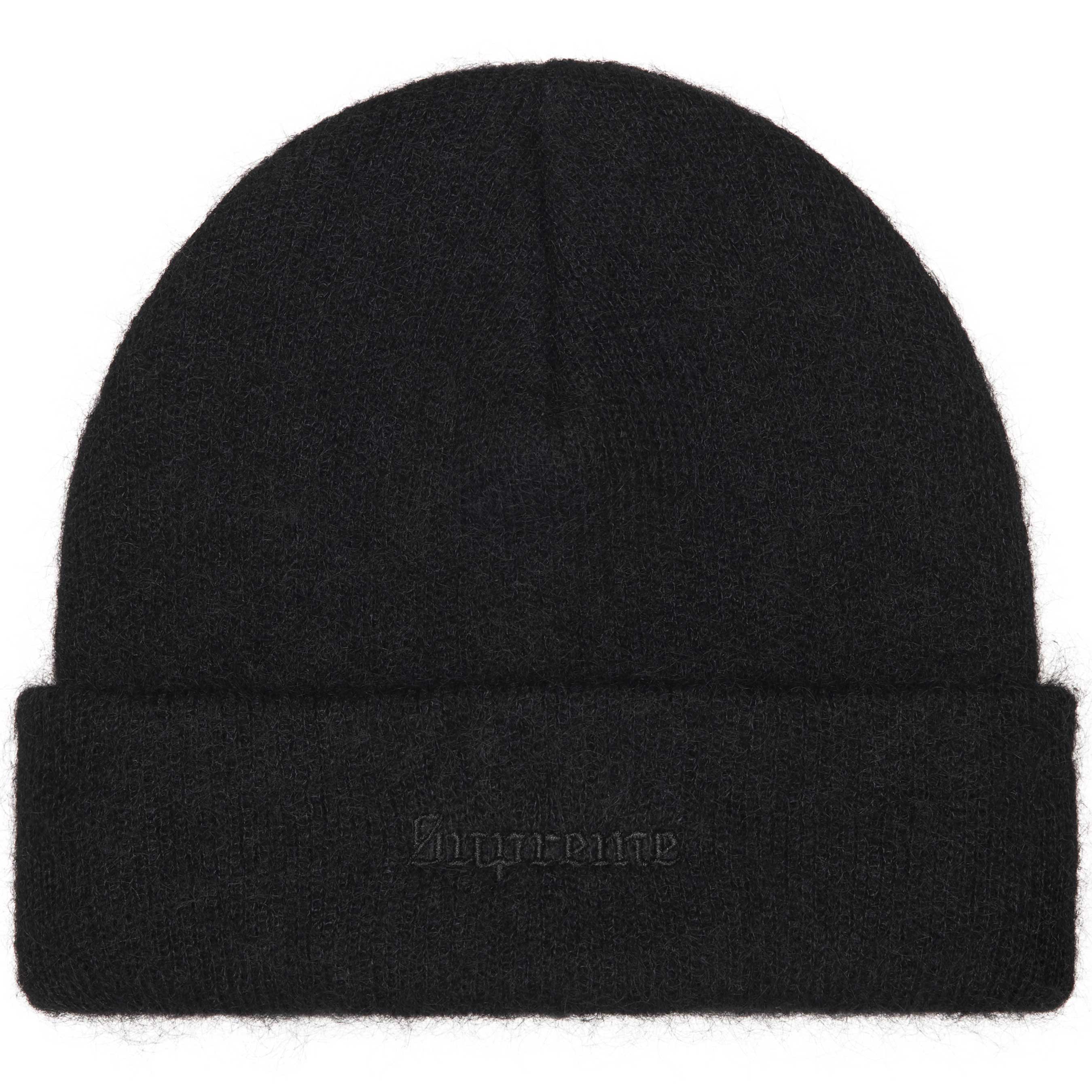 【新品】 Supreme 24FW Mohair Beanie 黒 Mohair Beanie - Shop - Supreme