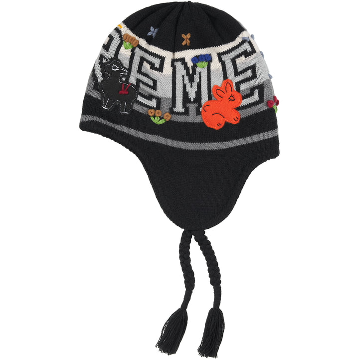 Felt Appliqué Earflap Beanie - Shop - Supreme