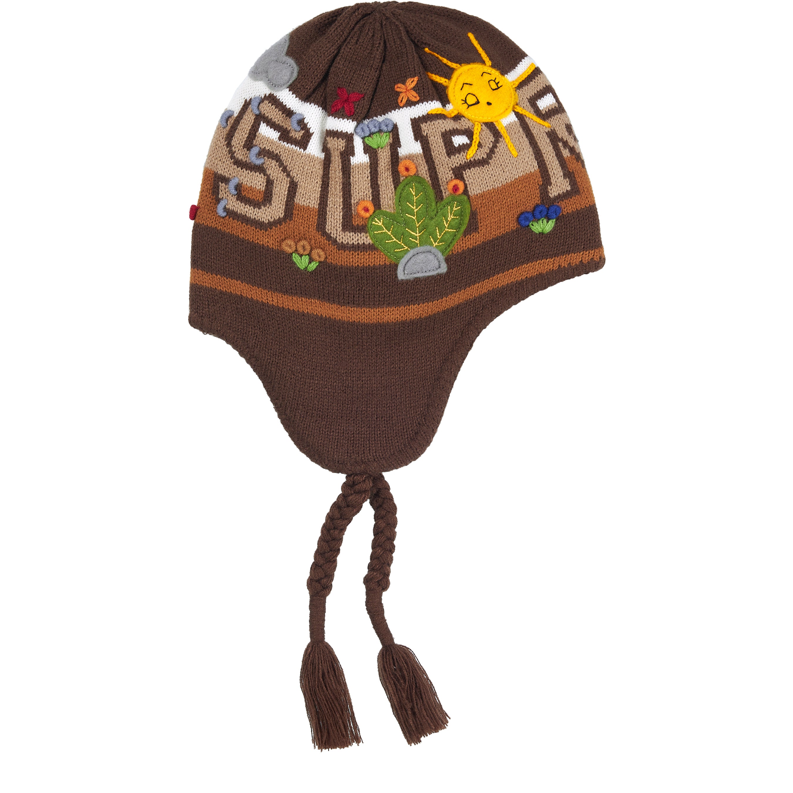 Felt Appliqué Earflap Beanie - Shop - Supreme
