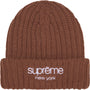 Chunky Rib Classic Logo Beanie